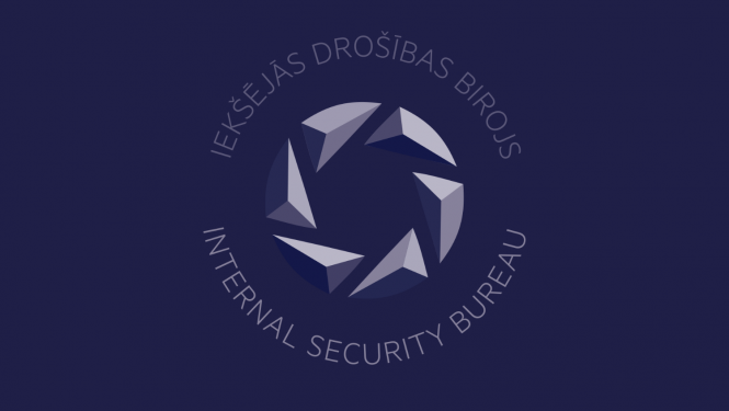 Iekšējās drošības biroja logo