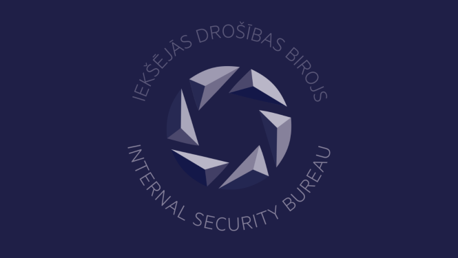 Iekšējās drošības biroja logo