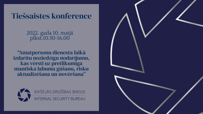 Informācija par Konferenci - nosaukums, IDB logo