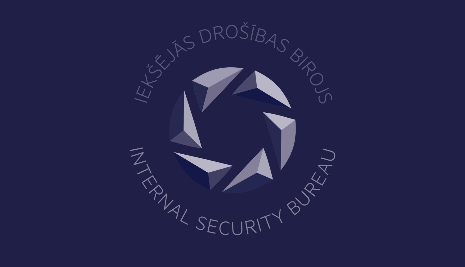 Iekšējās drošības biroja logo